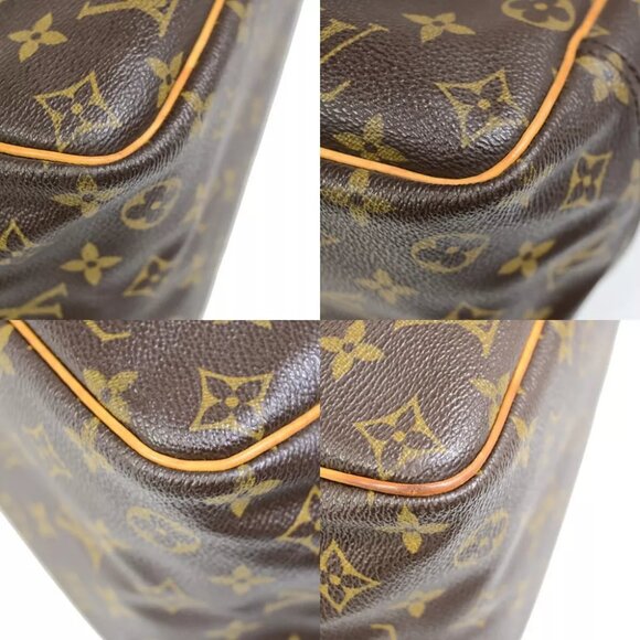 AUTHENTICITY GUARANTEED LOUIS VUITTON LV Logo Deauville Hand Bag Monogram - Picture 12 of 16